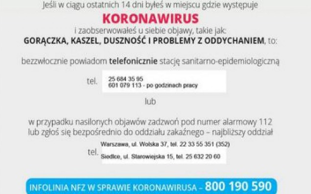 News - Informacja Koronawirus